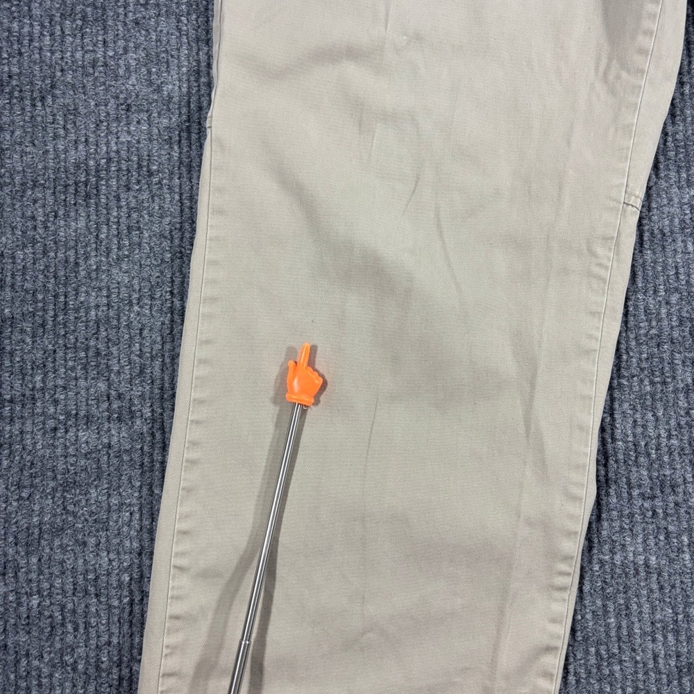 Structure Chino Pants Mens 34x32 Tan Khaki Cotton Cargo Pocket Vintage 2001 - Picture 10 of 16